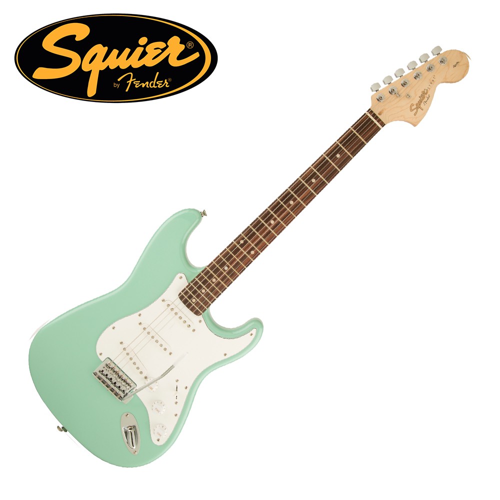 Squier Affinity Stratocaster LR SFG 電吉他 綠色【敦煌樂器】, , large