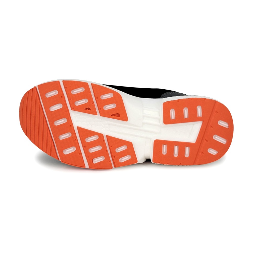 DIADORA迪亞多那 大童輕量跑鞋 童運動鞋 魔鬼氈 寬楦 保護後跟 輕量 吸震 減壓 抗菌 除臭 防滑 黑灰 藍粉, , large