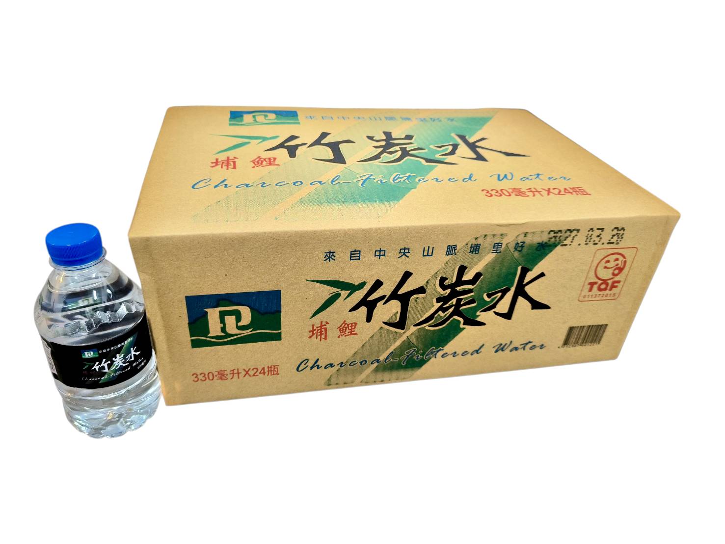 埔鯉竹炭水-330ML