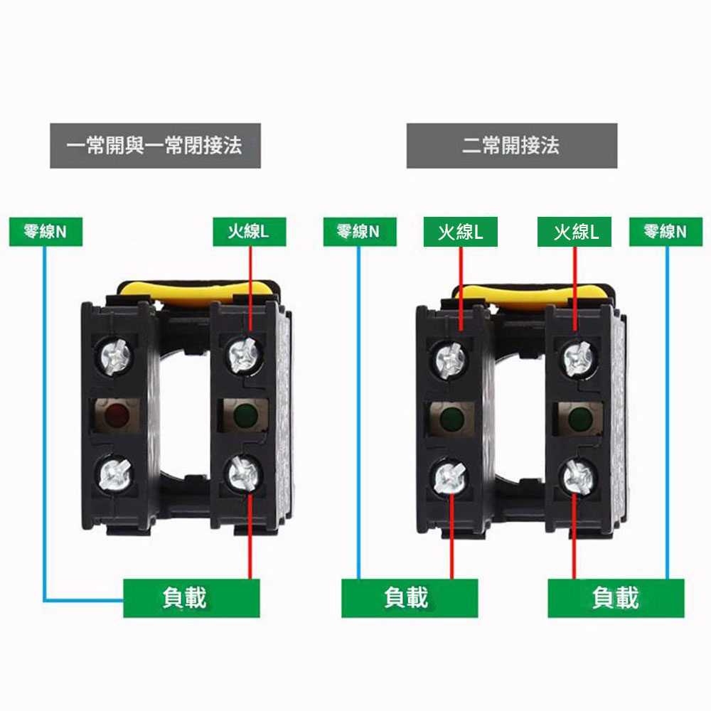 Black/Dual Selector Switch 1/NC, , large
