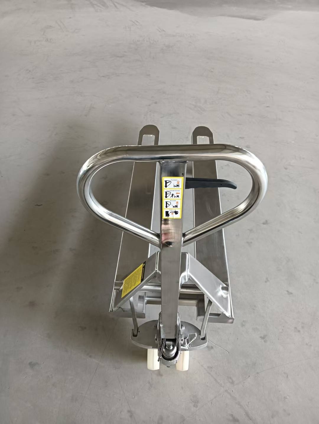 WIN五金 WIN 2T <1220*685>手動白鐵油壓拖板車 不鏽鋼油壓拖板車 白鐵拖板車 白鐵叉車 白鐵搬運車 不鏽鋼叉車 不鏽鋼拖板, , large