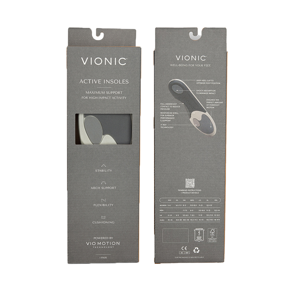 VIONIC Third-generation full-foot elastic shock-absorbing sports orthotic insole, , large