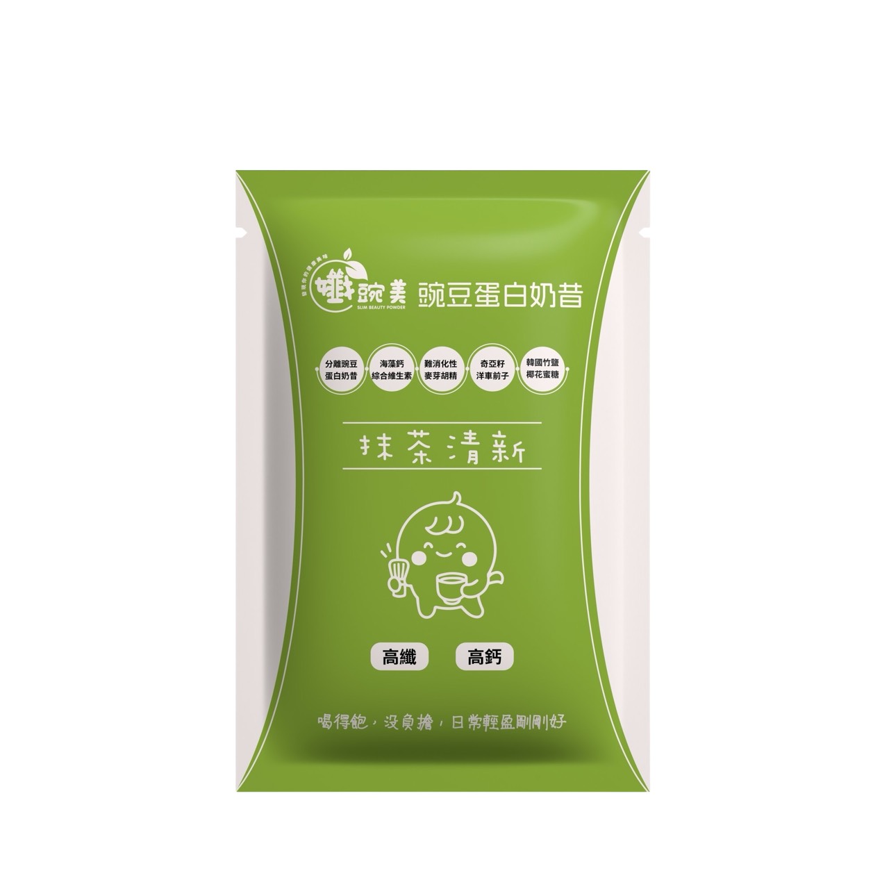 【Slim Beauty】Pea Protein Shake - Fresh Matcha 32g, , large
