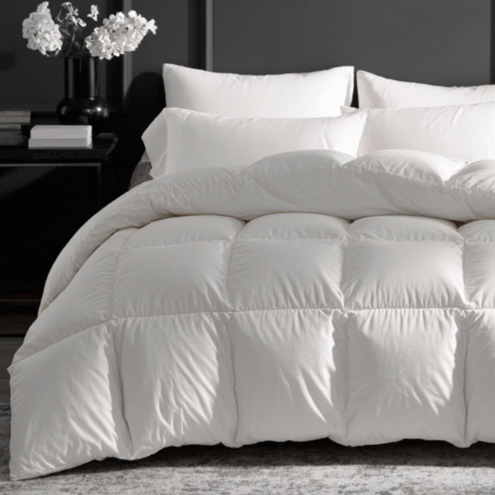 A-nice 台灣製 專櫃等級 頂級JIS日規 極保暖型 90%頂級天然鵝絨被(雙人 6X7呎 冬被 限時加送羽絨枕), , large