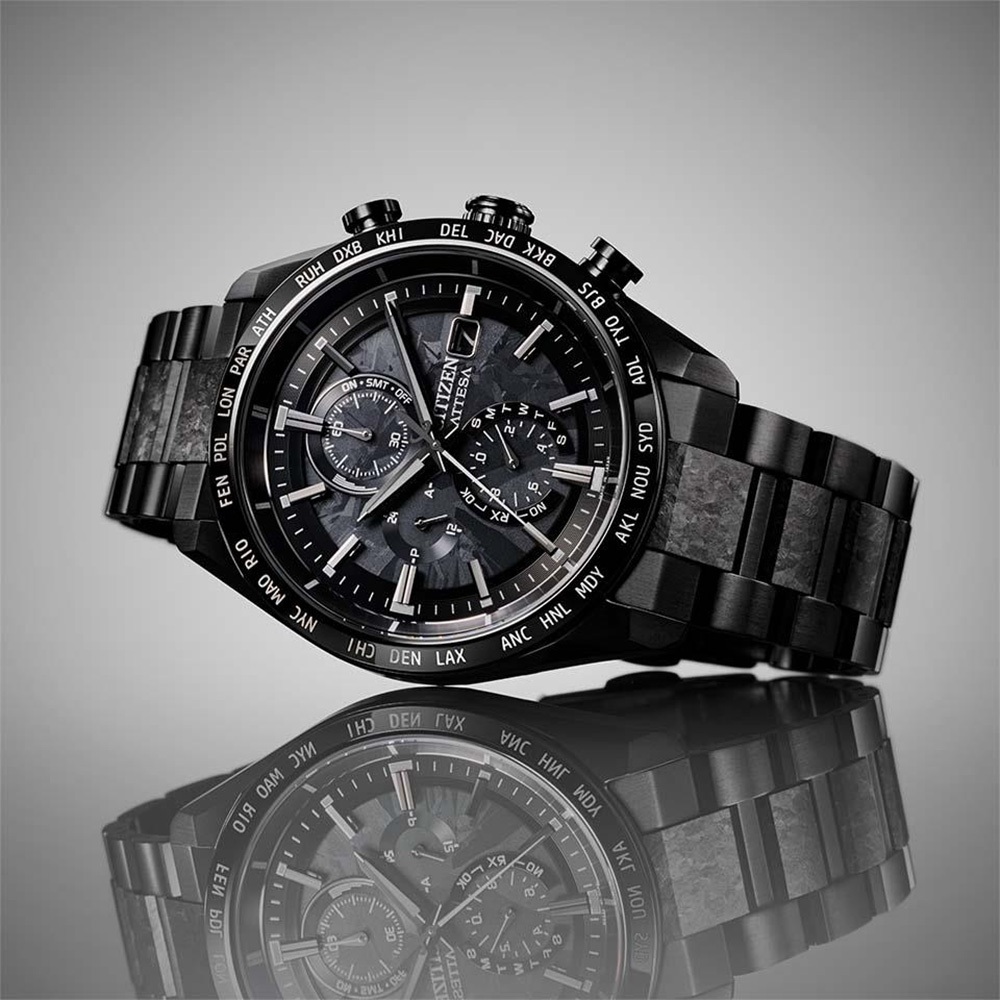 CITIZEN 星辰 HAKUTO-R限定 鈦金屬 光動能電波計時手錶 AT8287-62E, , large