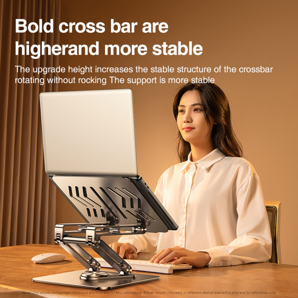 Rtako銳塔克 LQ RS-CP84S 三層360&deg;三維聯動旋轉筆電支架, , large