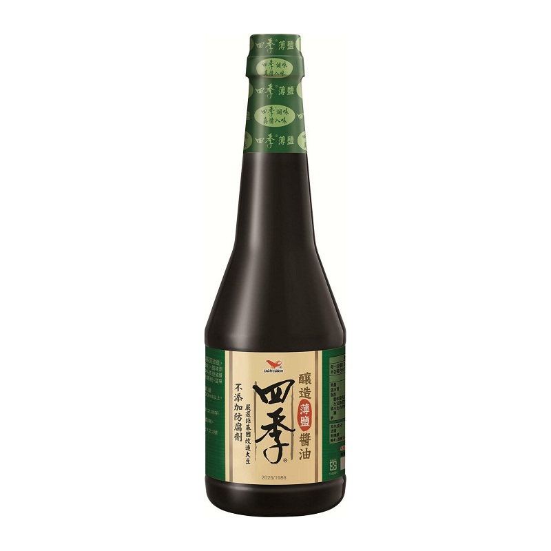 四季釀造薄鹽醬油 PET 870ml, , large