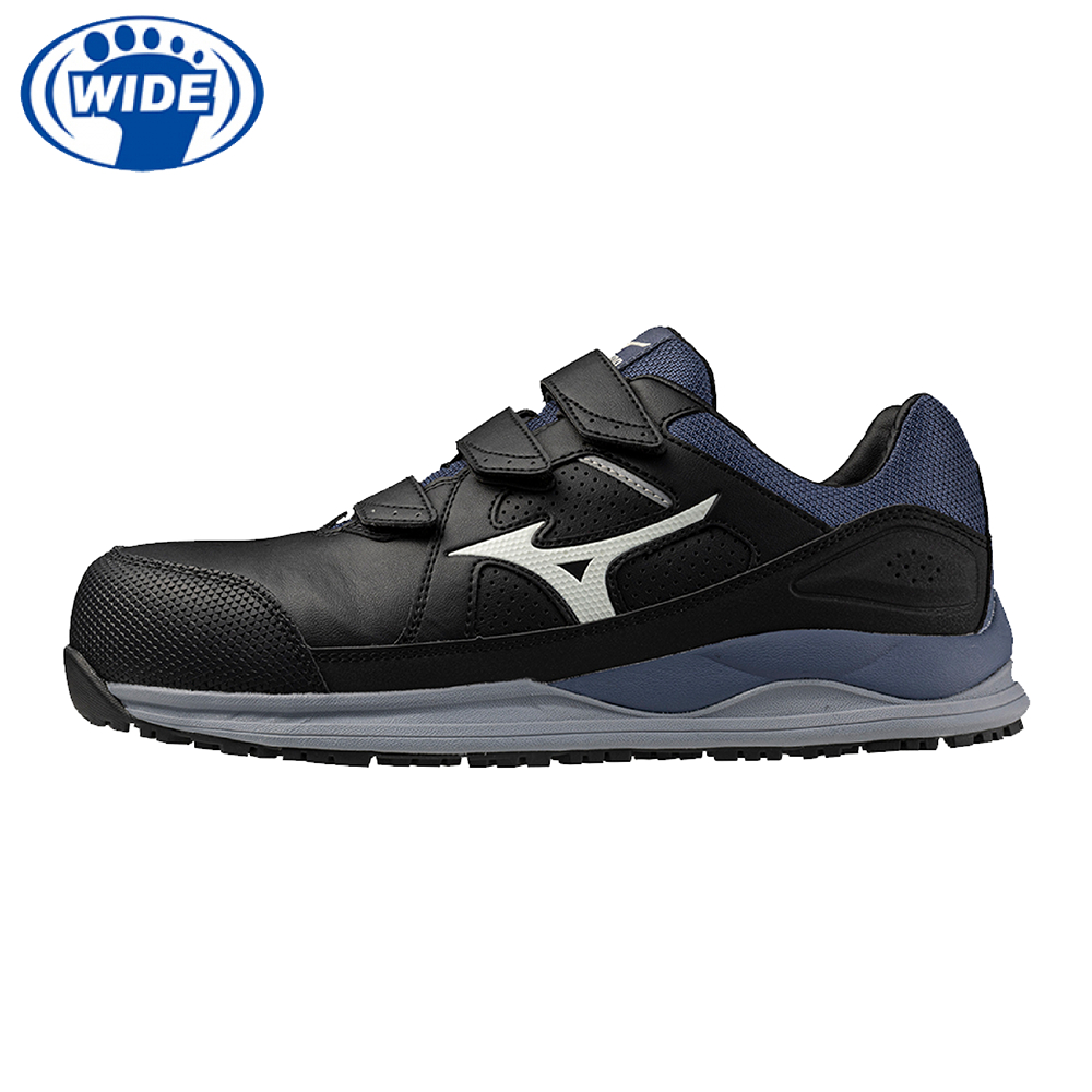 MIZUNO PRIME FIT HW Ⅱ 21L 防護鞋 黑 3E楦 高級舒適 黏帶式 柔軟回彈 F1GA247209, , large