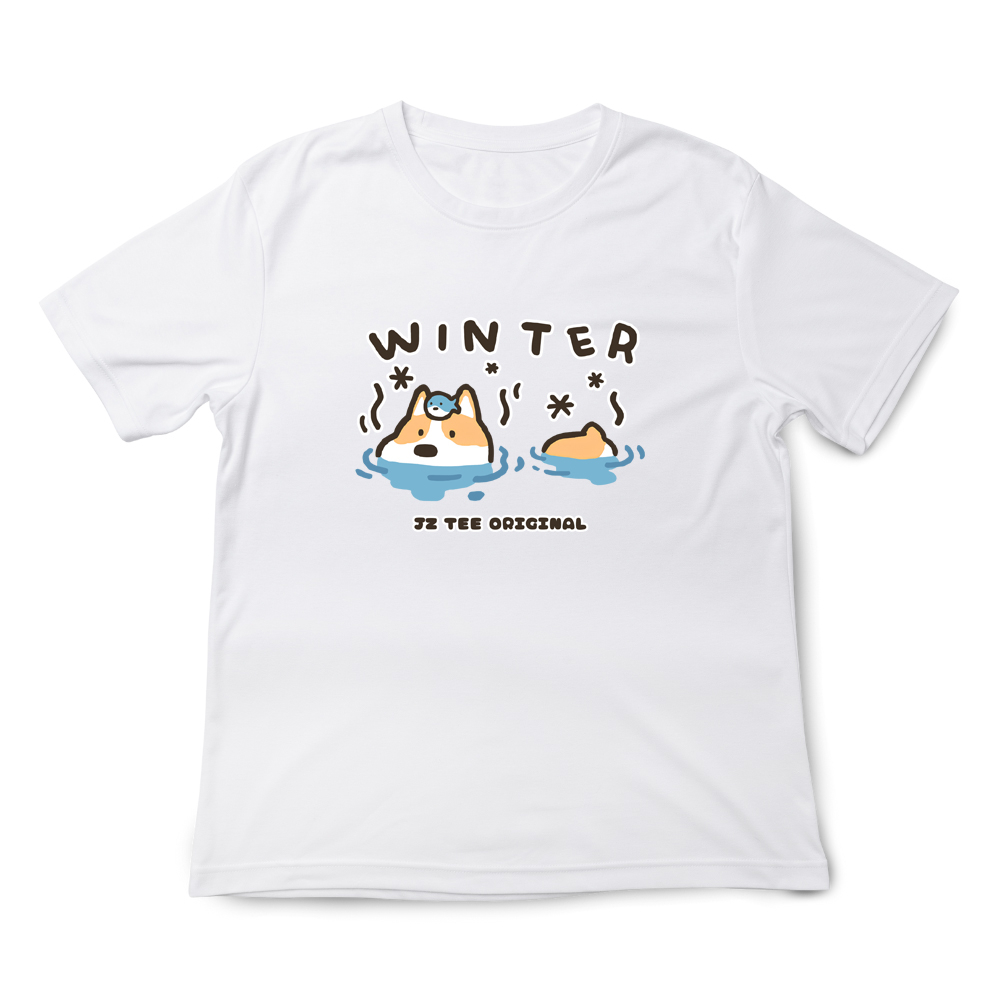 JZ TEE Corgi-Hot Spring Graphic Tee, , large