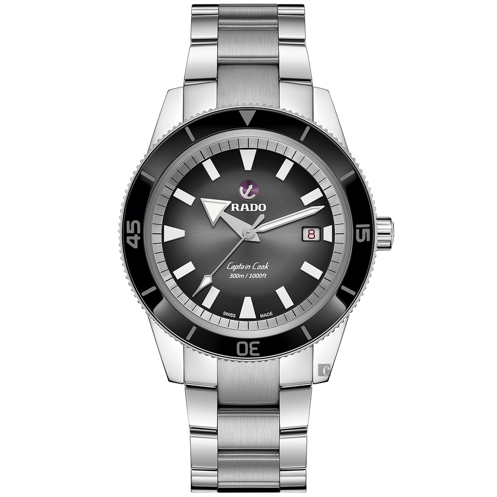 RADO 雷達 庫克船長自動機械腕錶-42mm R32105153, , large
