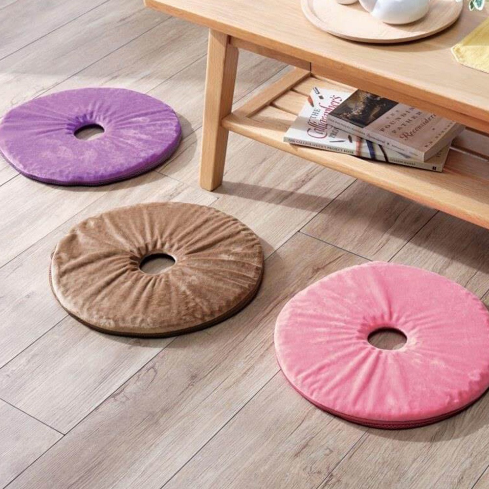 【日本COGIT】蜂巢凝膠 雙面輕薄 透氣 涼感舒壓 坐墊 靠墊 甜甜圈-覆盆莓粉(日本限量進口), 覆盆莓粉, large