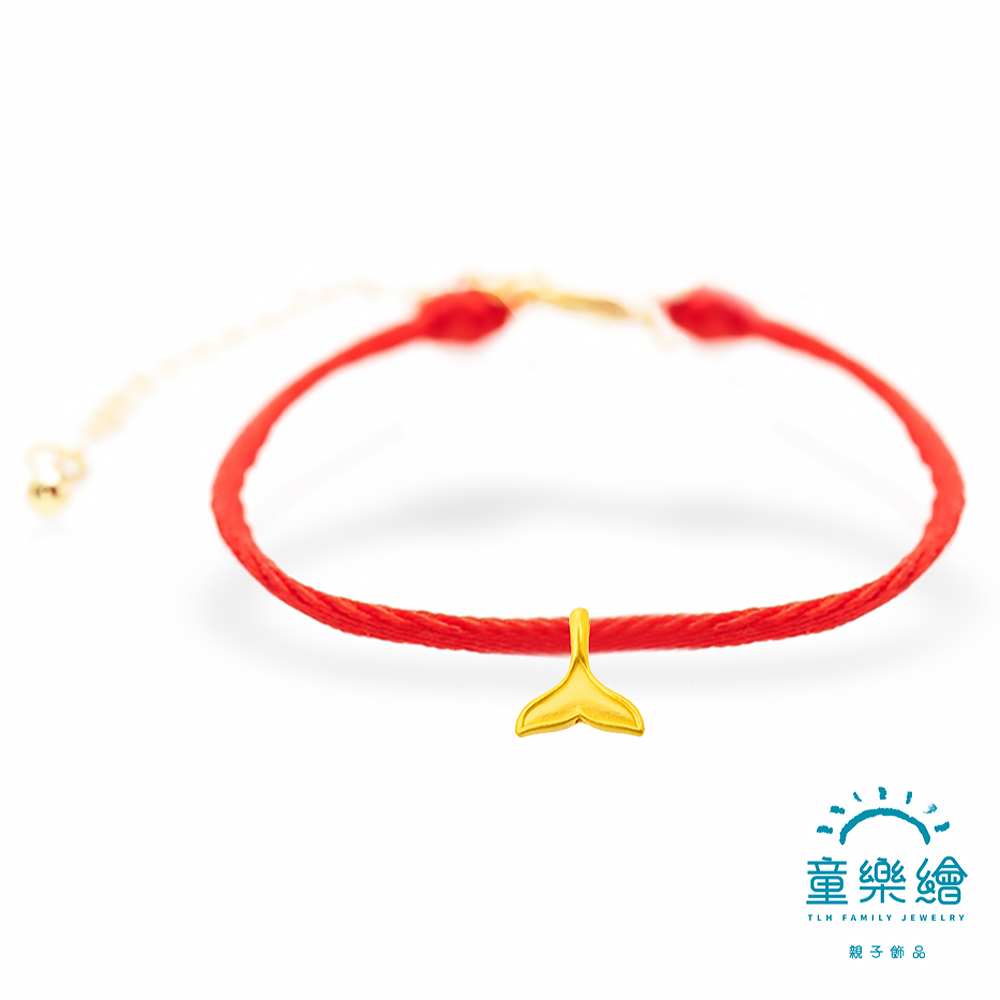 【童樂繪金飾】7選1 小晴天親子紅繩系列 約重0.03錢&plusmn;0.02(彌月金飾 彌月禮 童心弦), , large