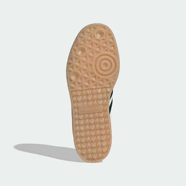 Kixpress-Adidas Sambae W 女 休閒鞋 運動 經典 復古 厚底 膠底 皮革 日常 百搭 白綠 [ID0440], , large