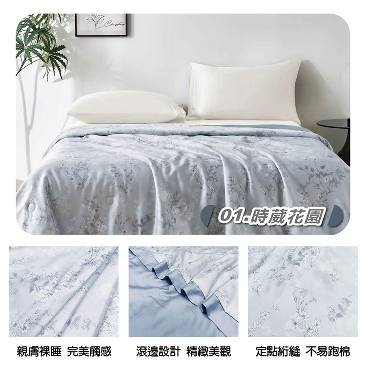 【多利寶寢具】天絲60S加大涼被//冷氣被/空調被/四季被(200*230cm)-多款任選, , large