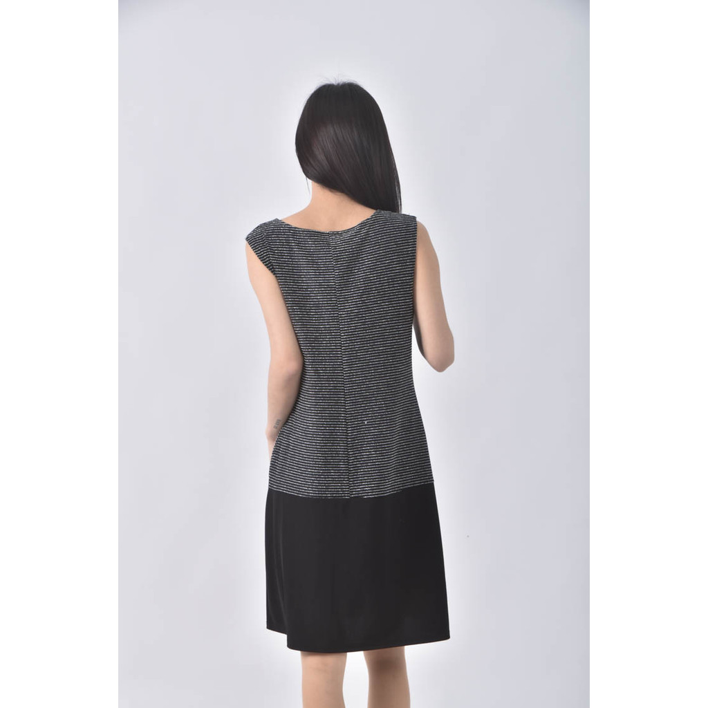 (M) shes will銀黑色洋裝二手衣, , large