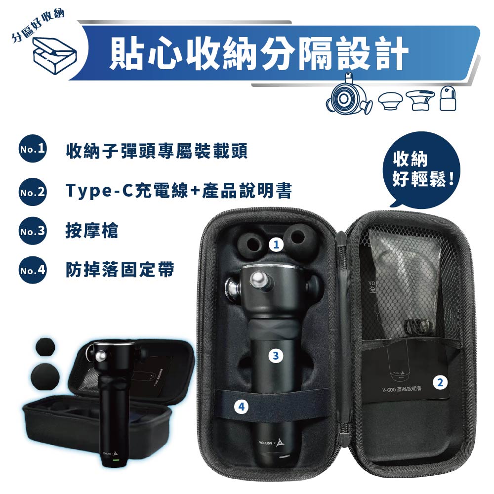 【 YOULISN優力神】 x OUTSO 全方位高頻槍(一年保固/節慶禮物/超輕盈方便攜帶), , large