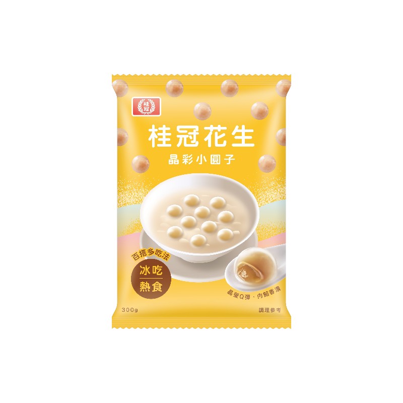 桂冠花生晶彩小圓子, , large