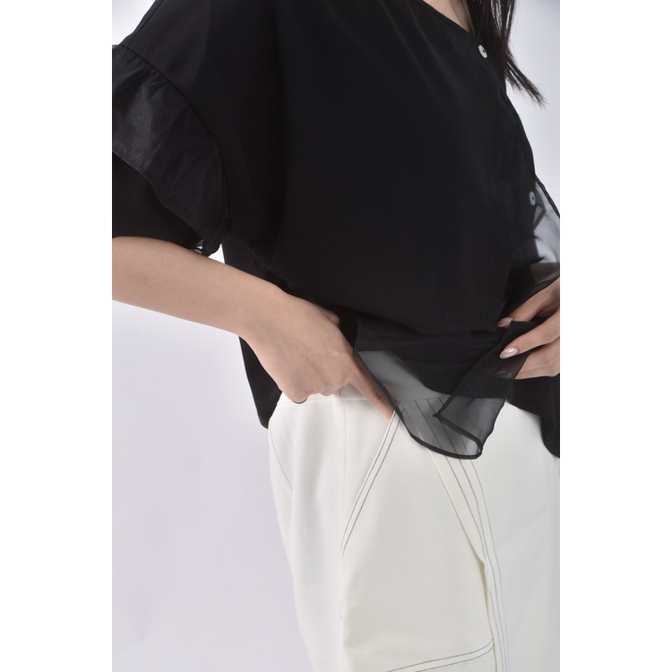 (XL) na berry黑色套裝二手衣, , large
