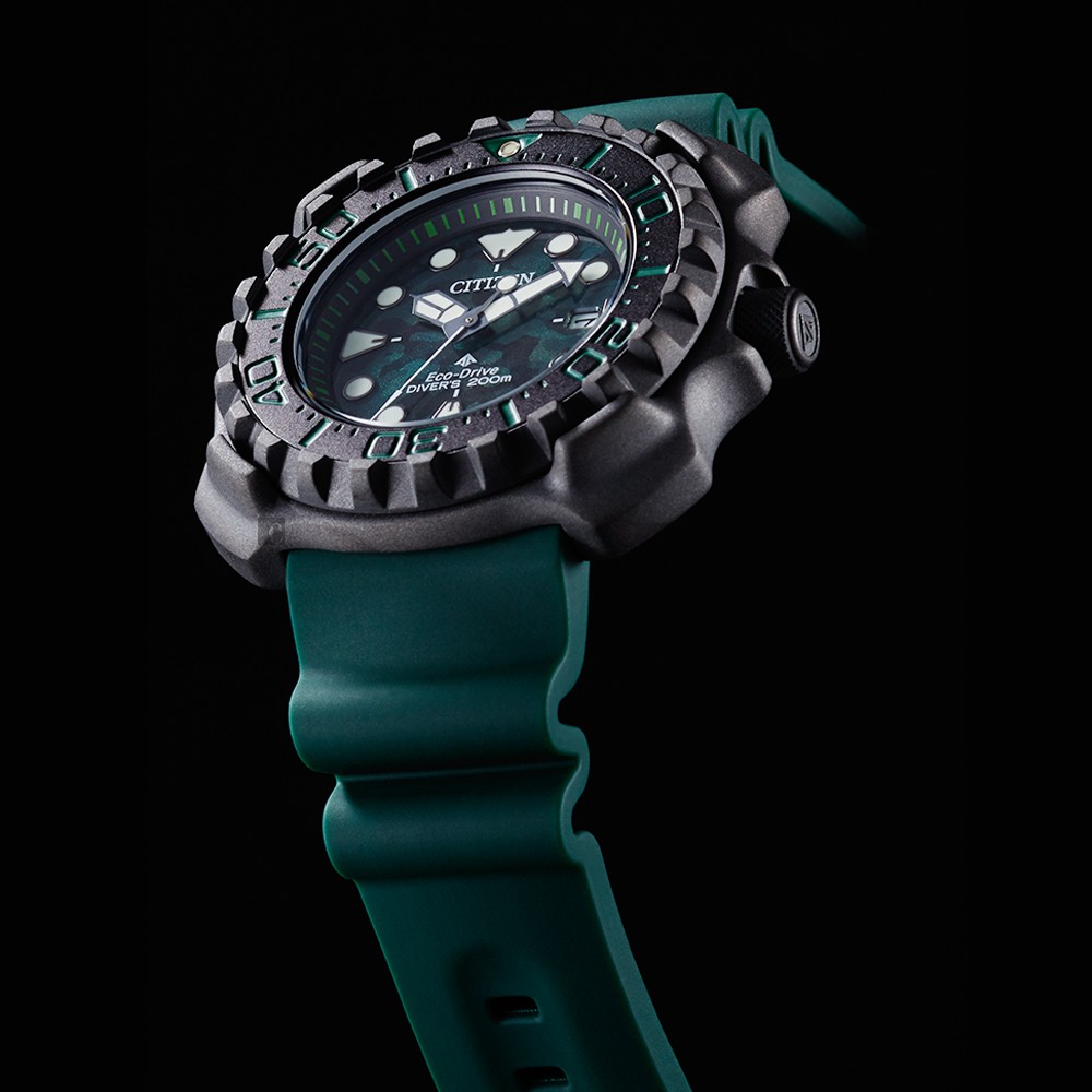 CITIZEN 星辰 PROMASTER 限量鈦 1982年復刻版光動能200米潛水錶 BN0228-06W, , large