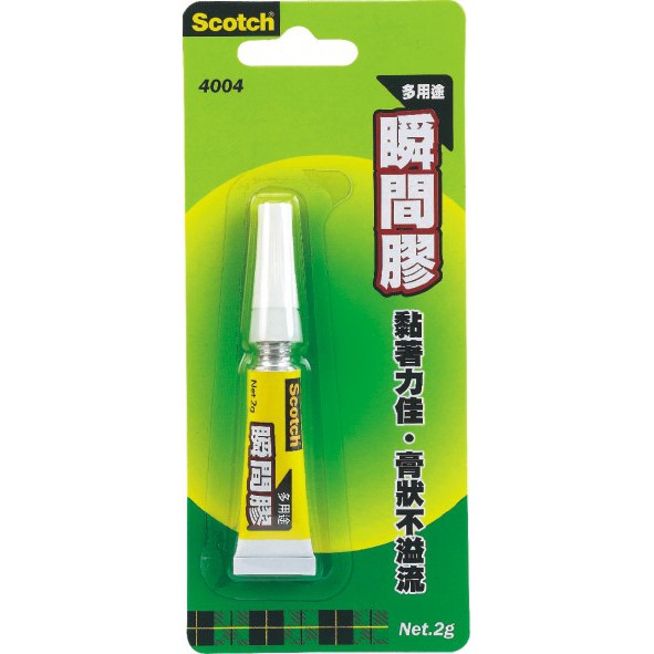 3M 4004 瞬間膠-膠狀, , large