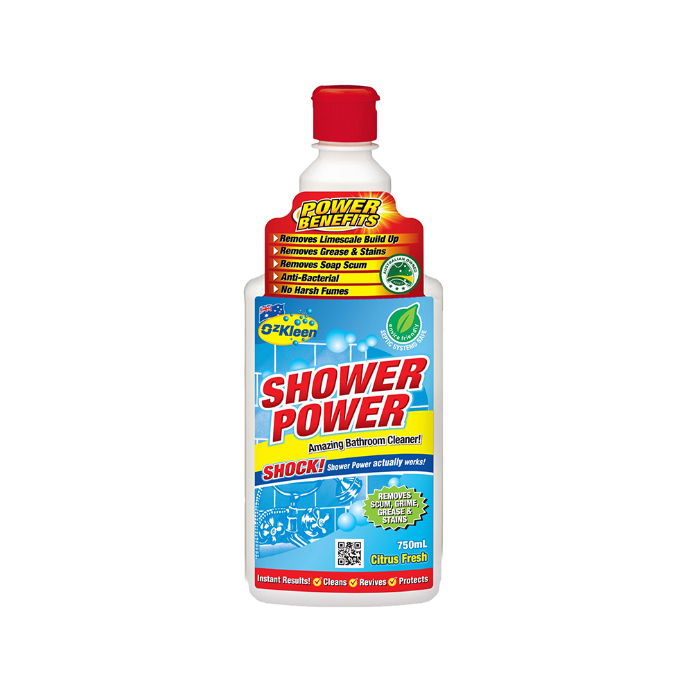 Ozkleen Shower Power Bathroom Cleaner Citrus Fresh, , large
