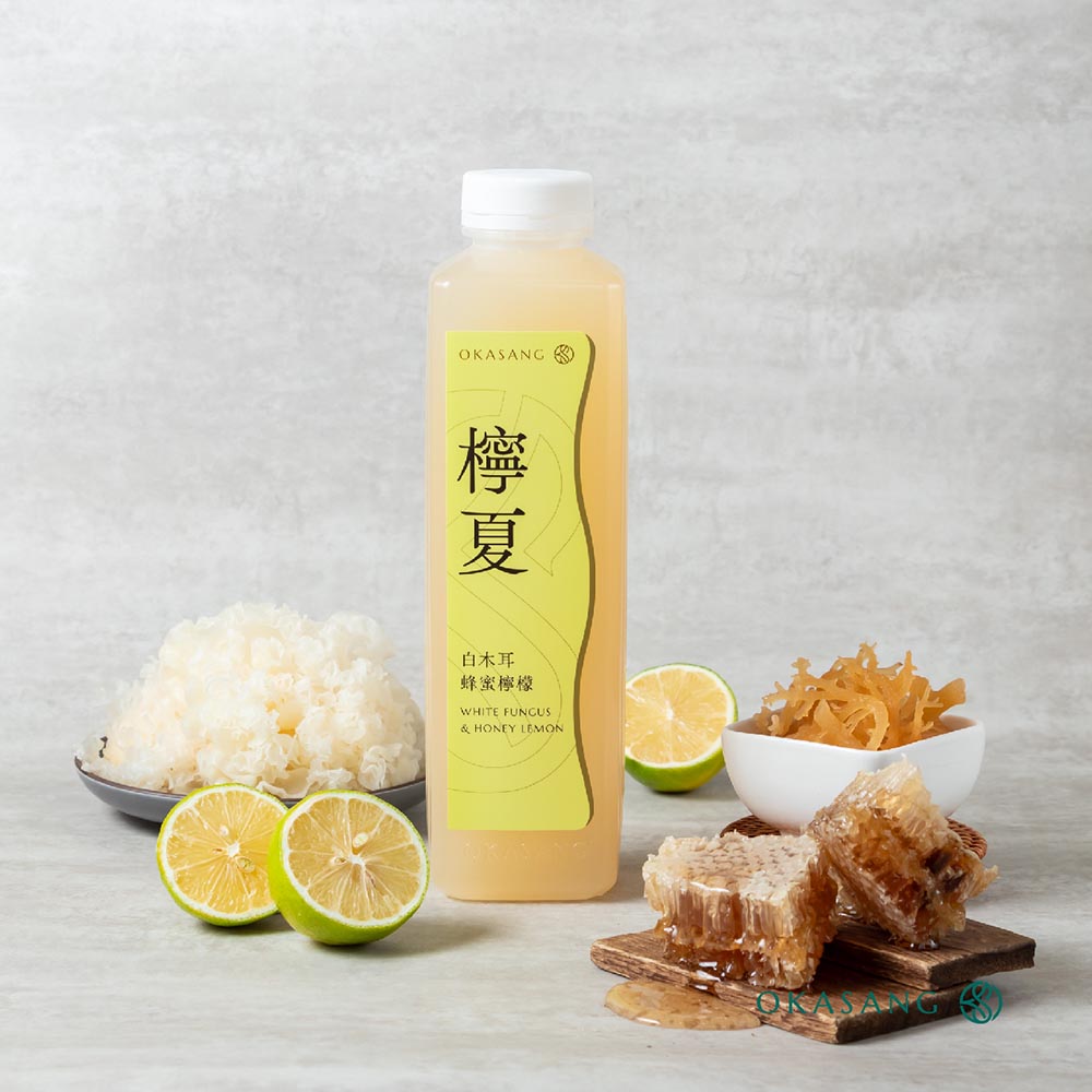 [日進生技]O卡桑纖暢凍檸補鈣組｜1000ml*6(纖暢膠原凍*4、蜂蜜檸檬白木耳露*2), , large