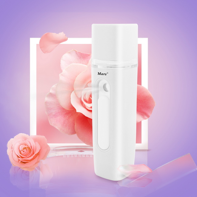 AN09 Pure Fashion White Mars Refreshing Moisturizing Facial Mist Sprayer (with 2 Bonus Gifts)