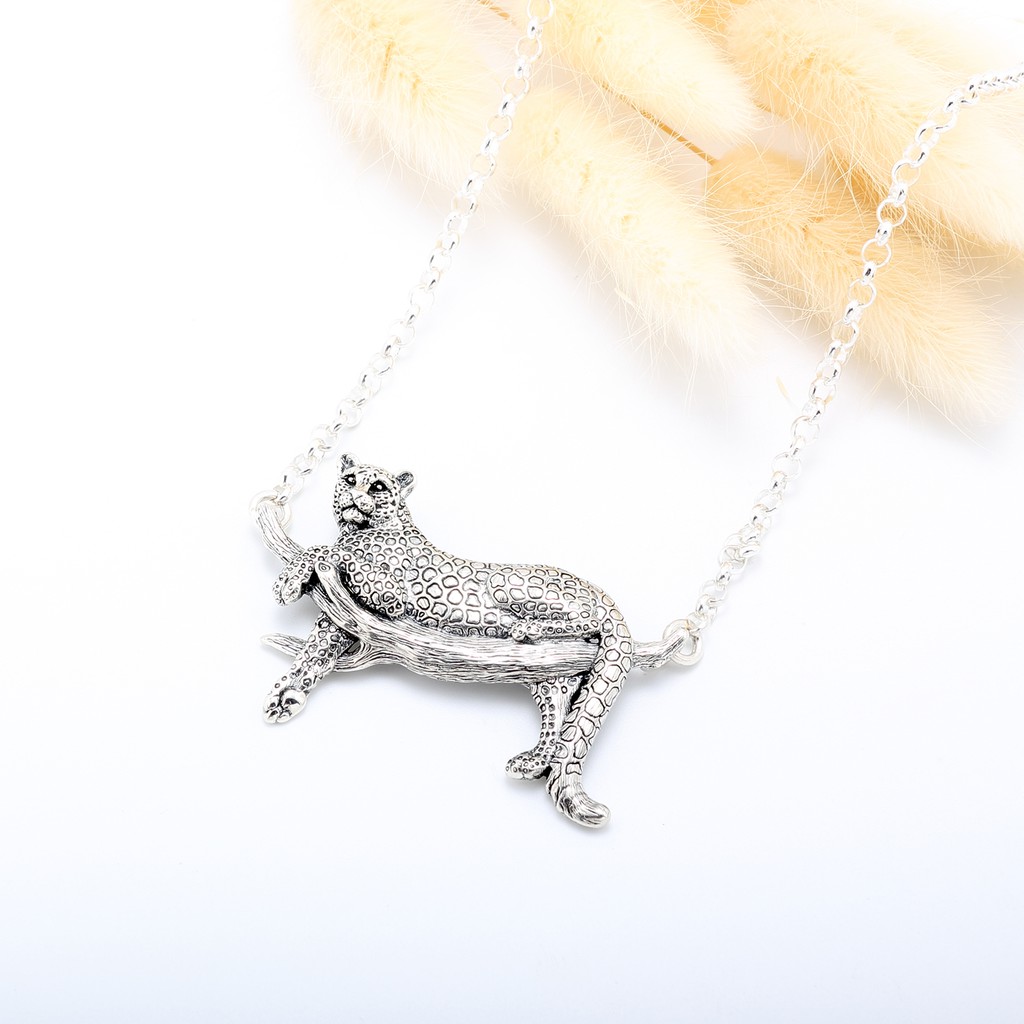 【Angel & Me】美洲豹 Jaguar s925 純銀 項鍊 生日 週年 畢業 情人節 聖誕節 禮物, , large