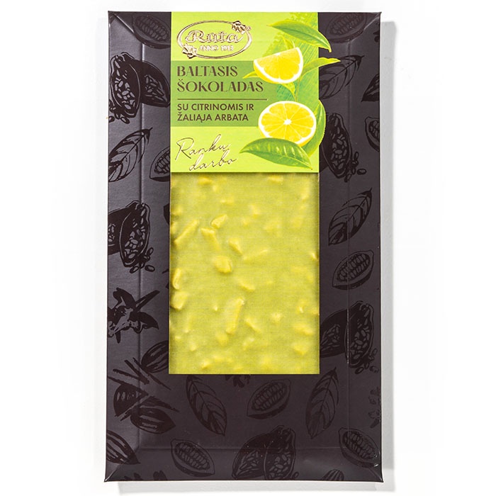 White chocolate with Lemon and Green Tea, , large