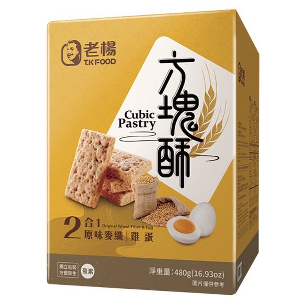老楊二合一方塊酥(麥纖/雞蛋), , large