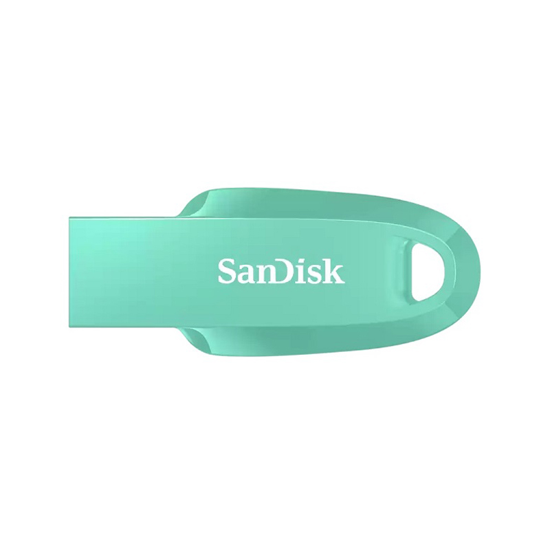 【SanDisk】Ultra Curve 128G 綠色 USB 3.2 隨身碟 讀取速度 100MB/s, , large