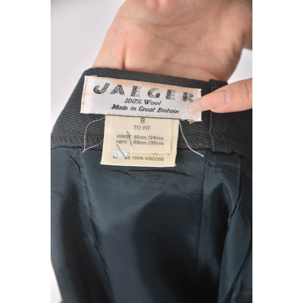 (S) jaeger綠色長裙二手衣, , large