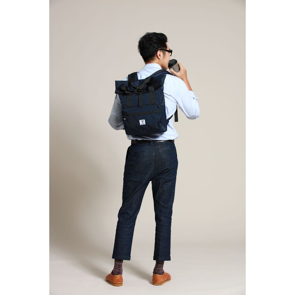 【YUNJOIN】TWILL-Stylish multifunctional lightweight backpack, , large