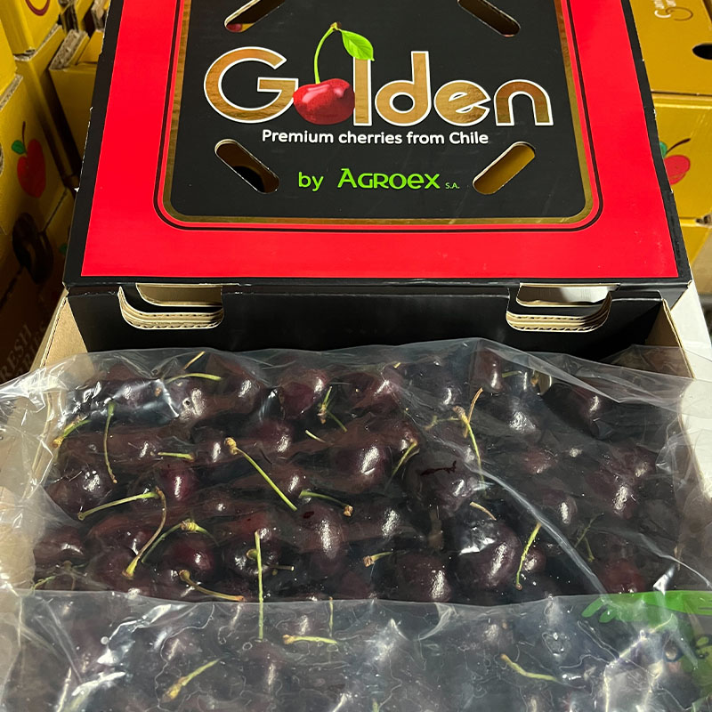 【一等鮮】智利9.5Row櫻桃原裝盒1盒附提袋(2.5公斤/盒〉(免運費), , large