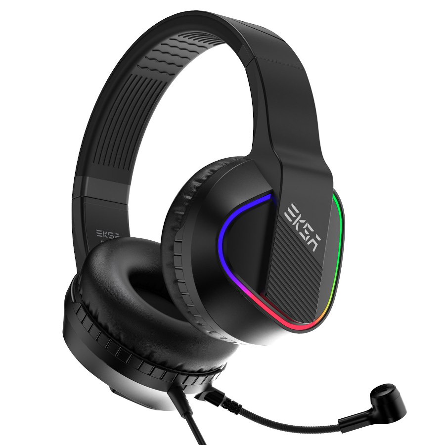 EKSA E400 跨平台RGB電競耳麥, , large