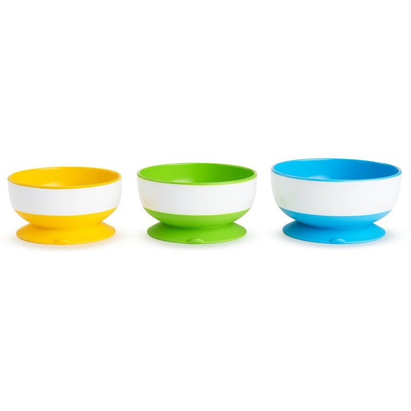 Stay Put Suction Bowls - 3 Pack, , large