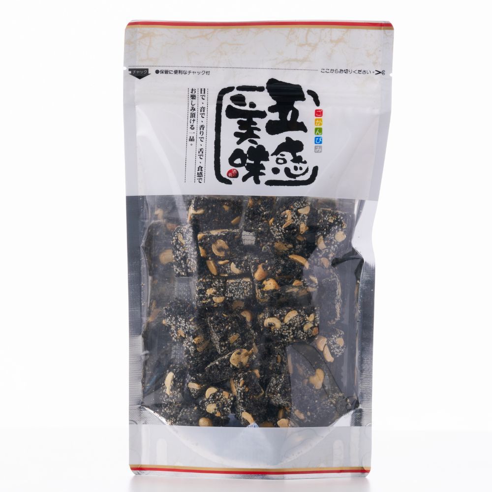 新包裝優惠 芝麻糖 芝麻酥加少量花生 芝麻香氣 日本進口海藻糖 低糖 手工製作 茶點 下午茶 點心 快速出貨【周周生活】, , large