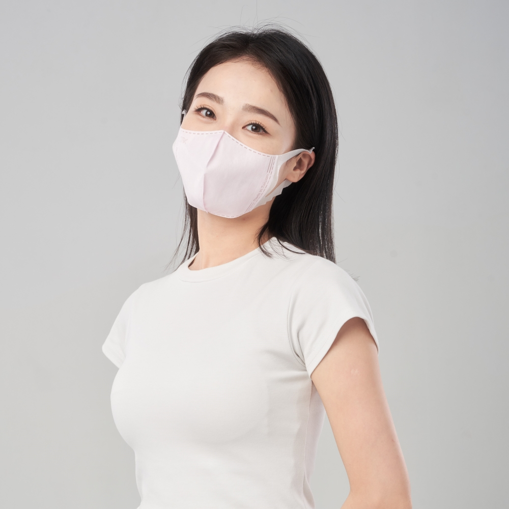 【DRX達特世】醫用3D彈力口罩-繽紛系列-成人50入 彈性寬耳帶  修飾臉型款, , large