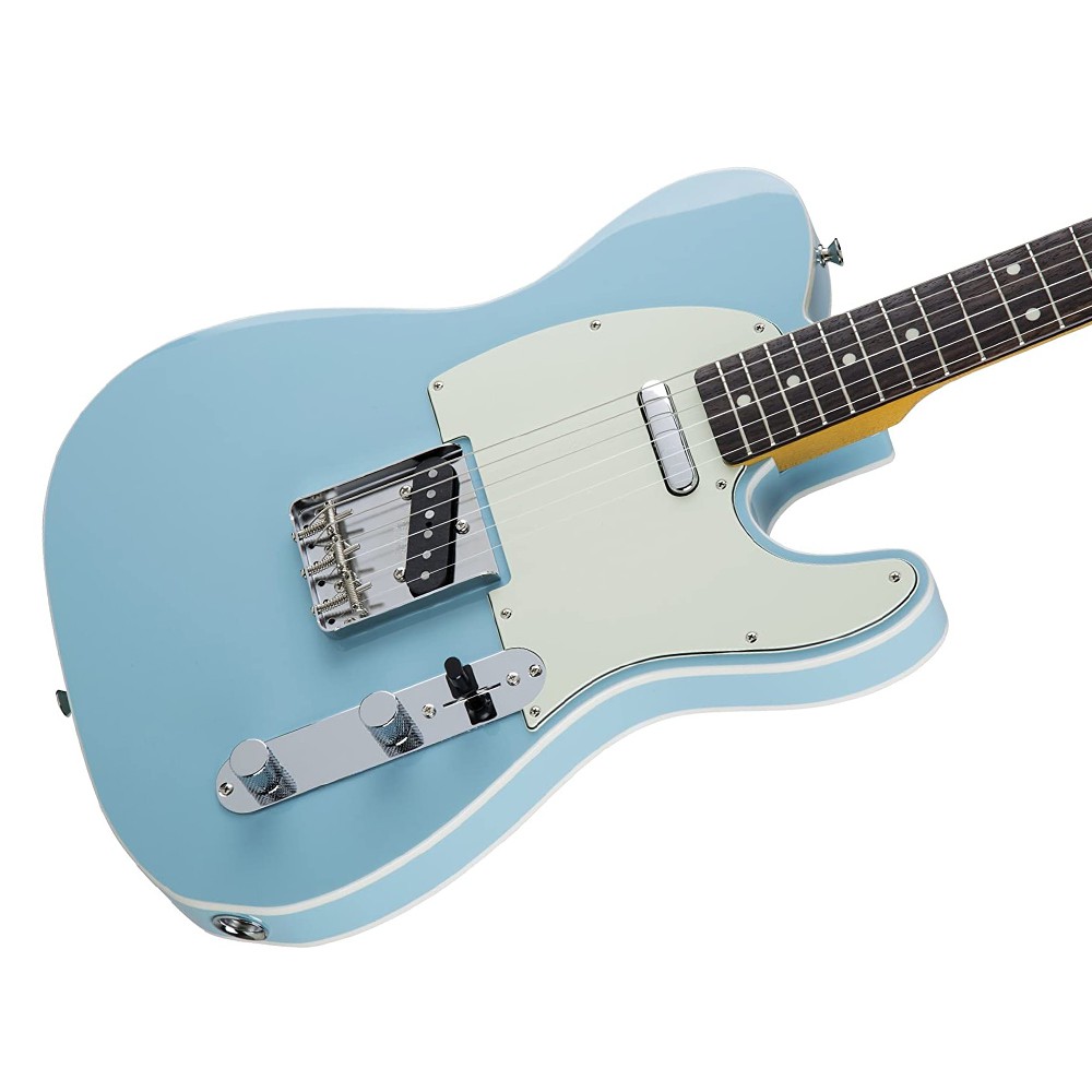 Fender MIJ Traditional 60s Tele Custom RW DNB 電吉他 粉藍色【敦煌樂器】, , large