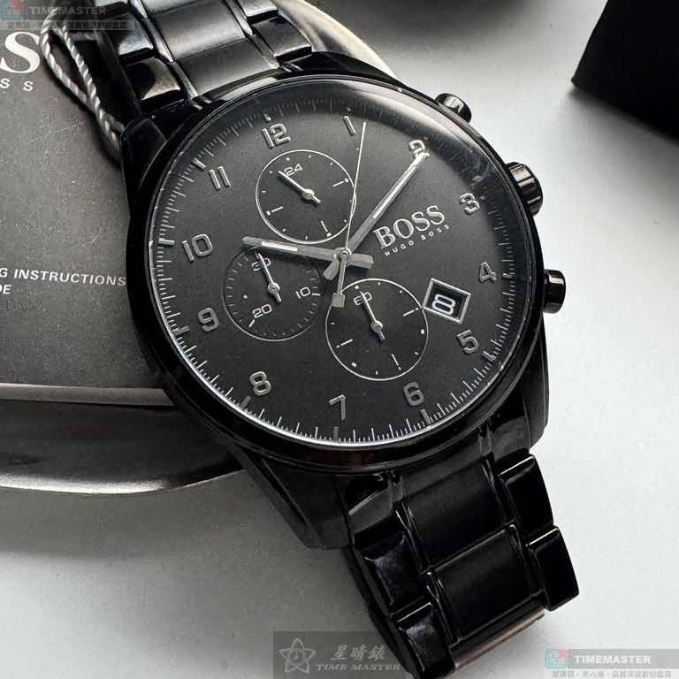 [TIMEMASTER] BOSS watch, 44mm, HB1513785, , large