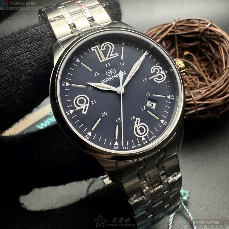 [TIMEMASTER] WAKMANN watch, 42mm, WA00049