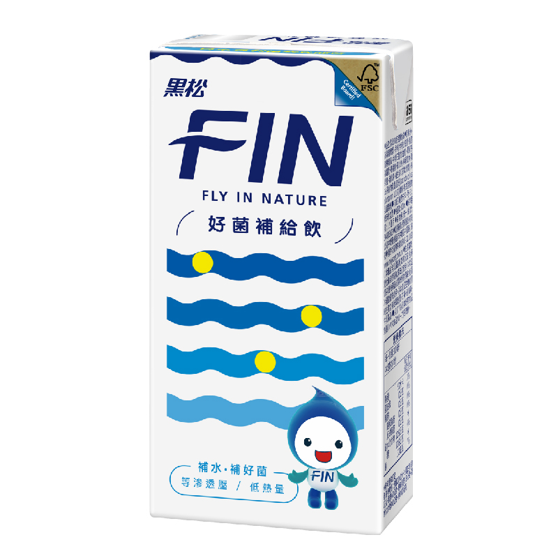 黑松FIN好菌補給飲 300ml, , large