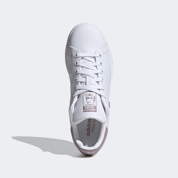Kixpress-Adidas Stan Smith W 女 休閒鞋 經典 復古 史密斯 小白鞋 百搭 穿搭 舒適 白紫 [IE0458], , large