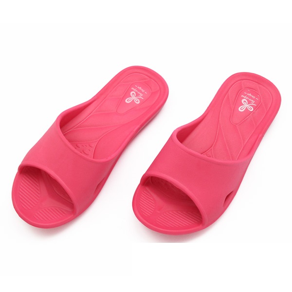indoor slippers, 桃色-22cm, large