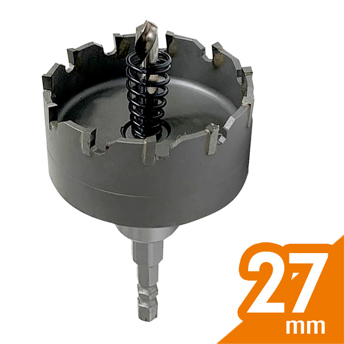 27mm Carbide Tipped Hole Saws, , large