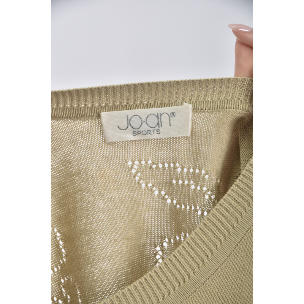 (M) jo an棉質純棉綠色短袖上衣二手衣, , large