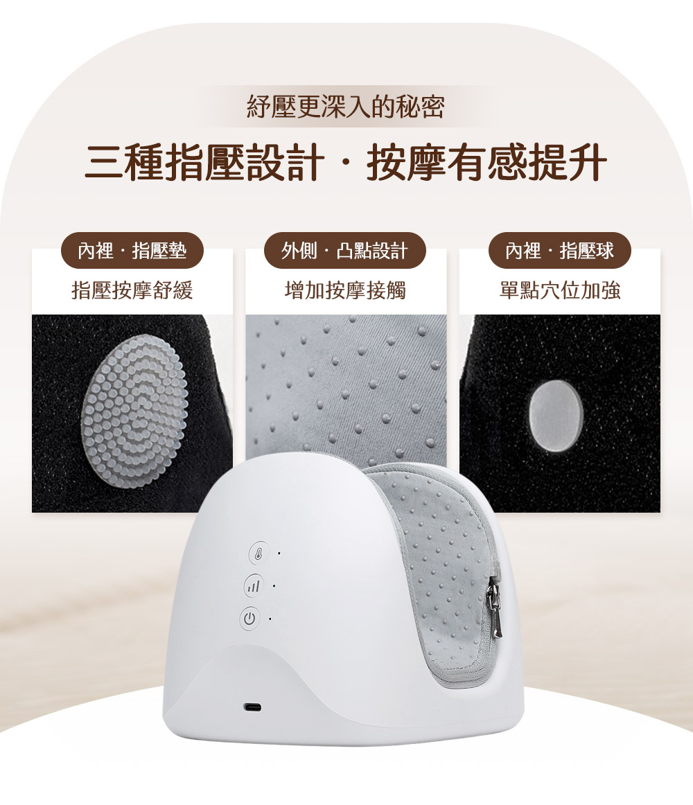 Hand and foot dual-purpose air pressure massager, , large