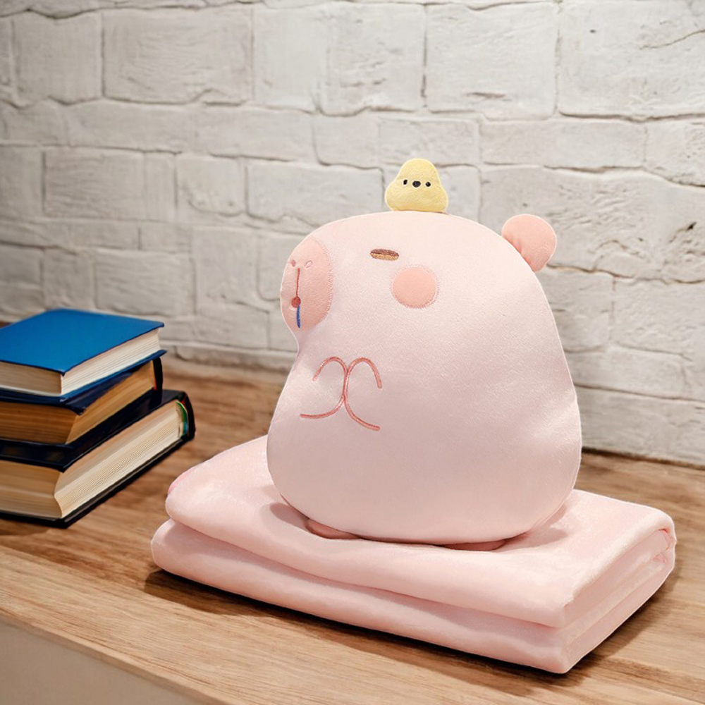 capybara-pillow-blanket, , large