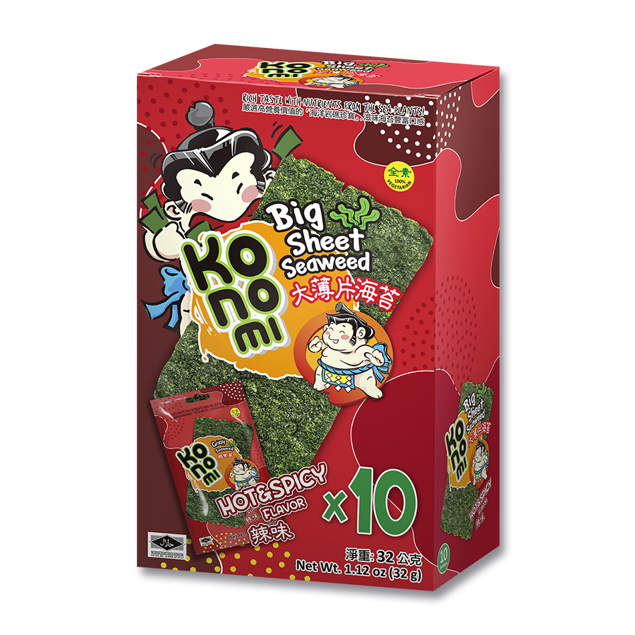 Crispy Seaweed Big Sheet HotSpicyFlavor, , large
