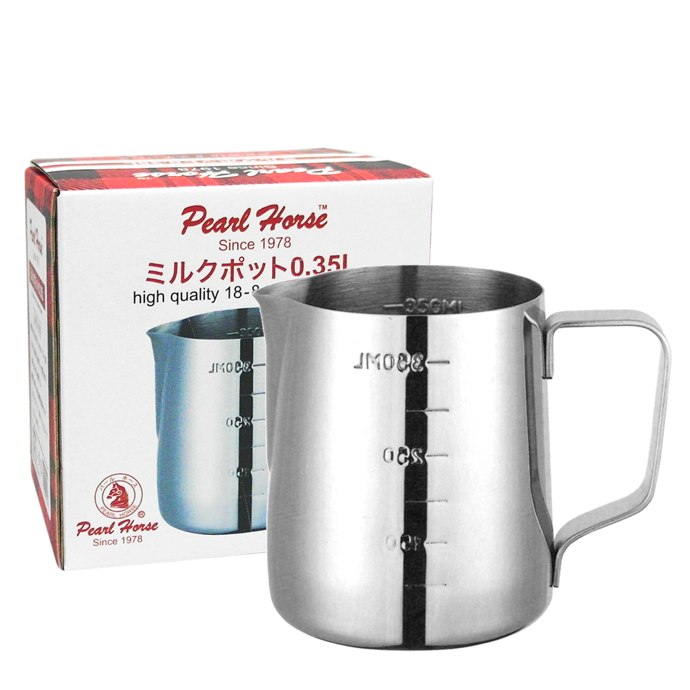 日本寶馬牌刻度拉花杯-350cc-1入, , large